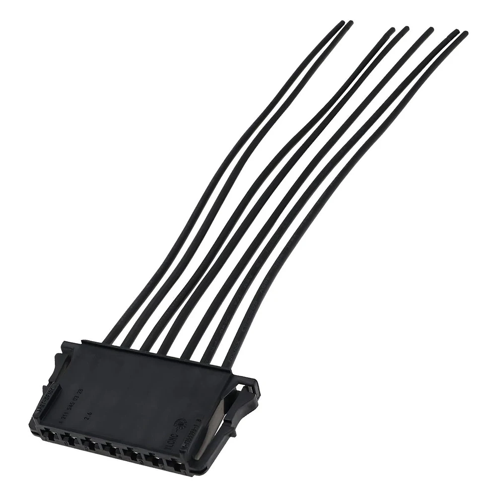 

Car TailLight Harness Clip Wire Plug For Mercedes W204 C300 C63 C200 A2115450328 2115450328 Black Plastic Wire Plug