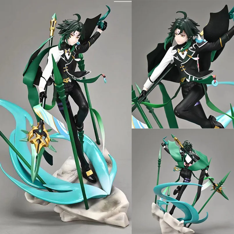 Xiao Pvc Action Figure Hu Tao/paimon/klee/qiqi Figure Collectible Doll Toys