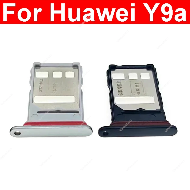Слот для SIM-карты Huawei Y9a держатель лотка устройства чтения SIM-карт адаптер