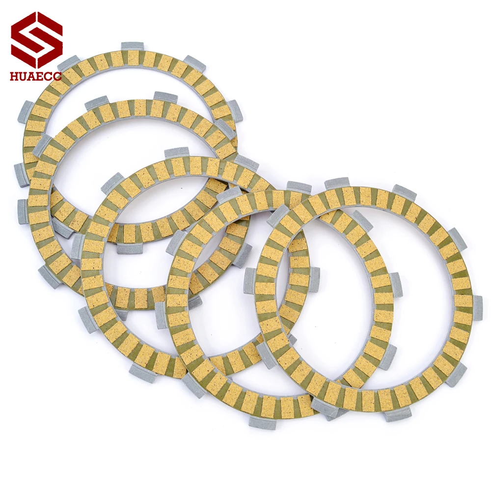 Комплект фрикционных дисков сцепления для Yamaha TW200E TW200 TRAILWAY TW225 TW225E TW125 SR185H SR185J XT200J