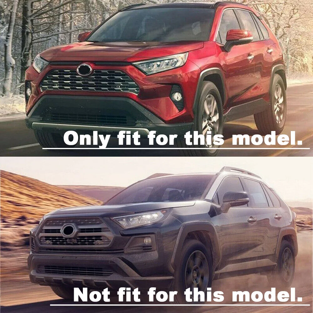 2 шт. для Toyota RAV4 2019 2020 2021 автомобильная передняя противотуманная фара крышка