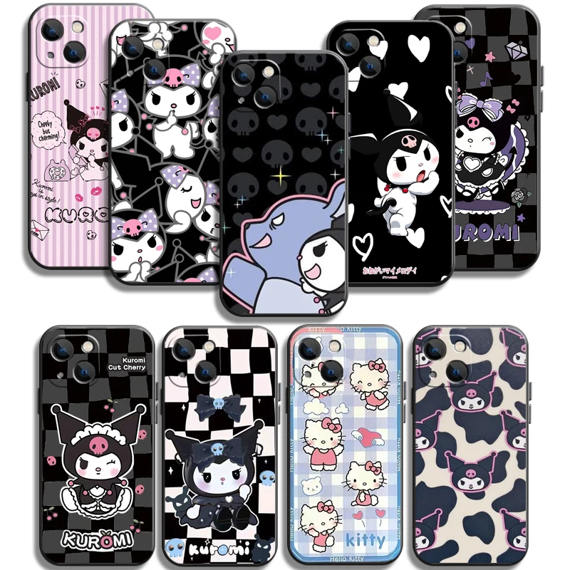 

TAKARA TOMY Hello Kitty Phone Cases For iPhone 11 12 Pro MAX 6S 7 8 Plus XS MAX 12 13 Mini X XR SE 2020 Carcasa Back Cover