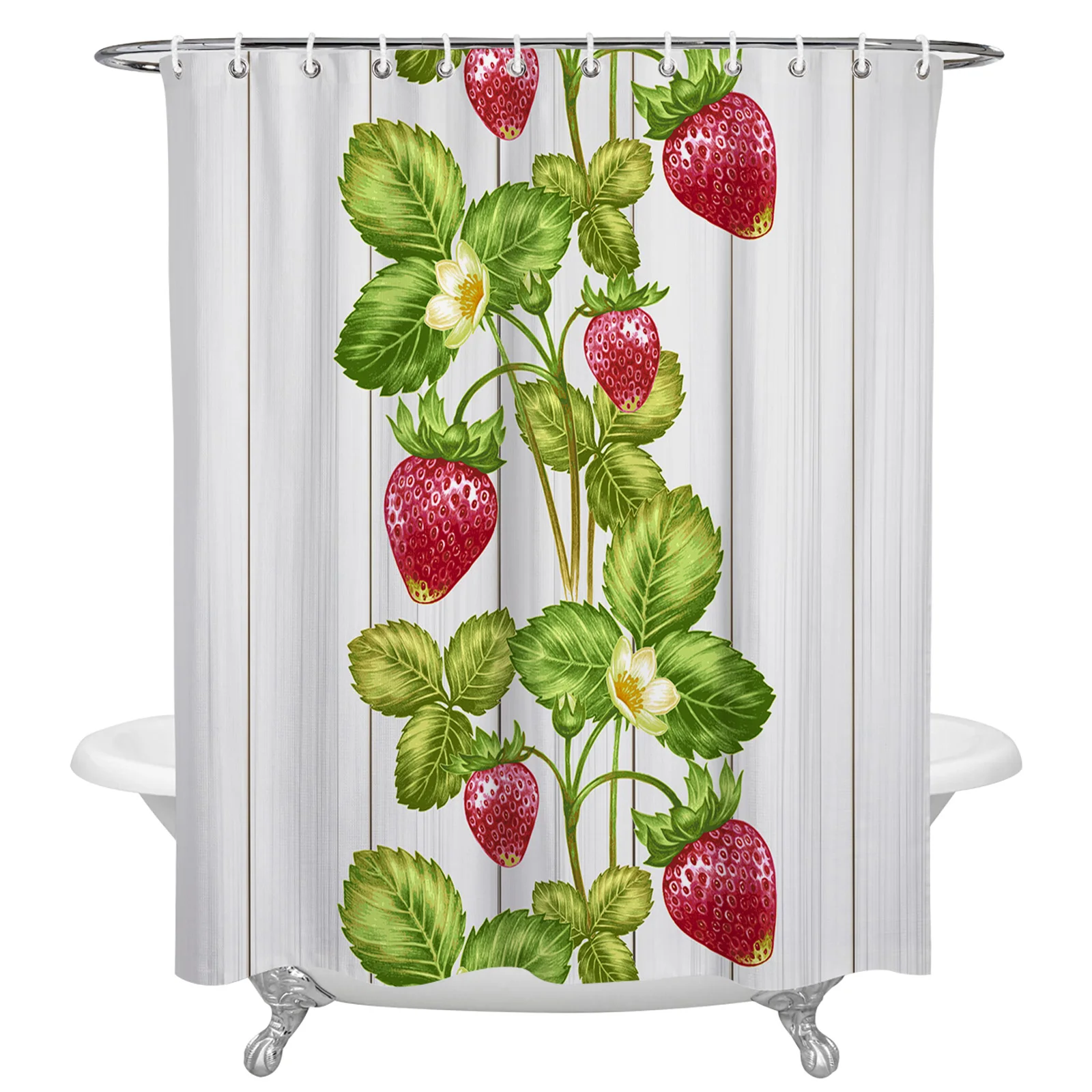 

Занавеска для душа с зернистой структурой древесины, водонепроницаемая s-занавеска для ванной, домашний декор, современная роскошная Штора для ванной комнаты