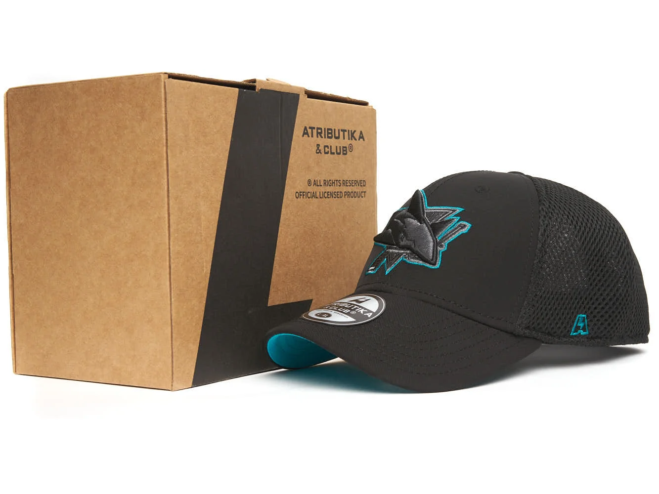Бейсболка NHL San Jose Sharks (размер L/XL) | Спорт и развлечения