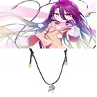 Металлическое ожерелье с кулоном No Game No Life Zero Shuvi Dora, милое ювелирное изделие для девочек, ожерелье для косплея, праздничный подарок