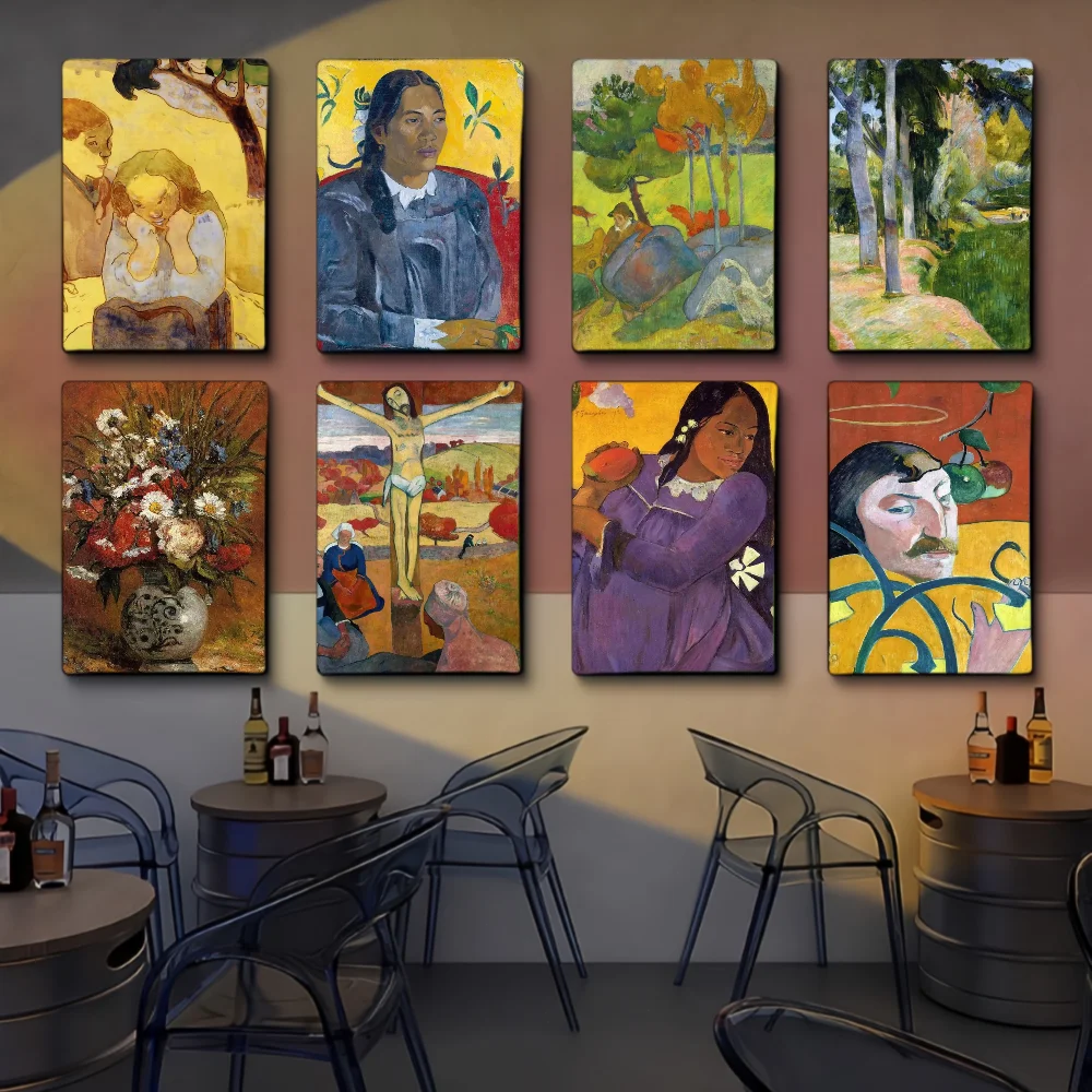 Paul Gauguin Рисунок Холст Картина DIY Липкий Плакат Водонепроницаемая Бумажная
