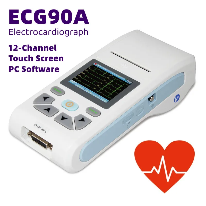 12-канальный электрокардиограф CONTEC ECG/EKG 90A компьютерное программное обеспечение