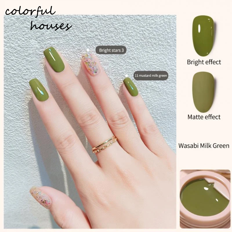 

30 Colors Mud Gel No Flowing Full Coverage Creamy Painting UV LED Nail Art Thick Texture Gorgeous Color Japanese Style Nail Gel