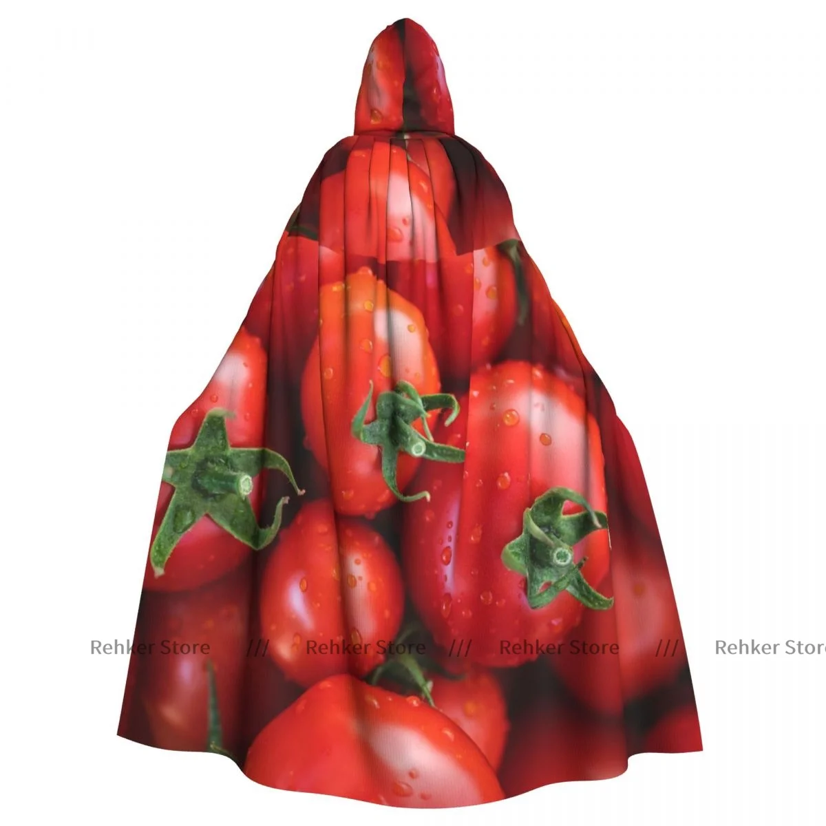 Костюм унисекс в стиле ретро для косплея с изображением ведьмы помидор