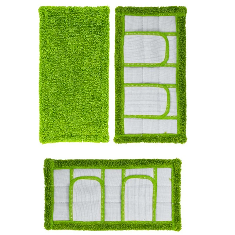 

3 шт., сменная плоская Швабра для влажной струи