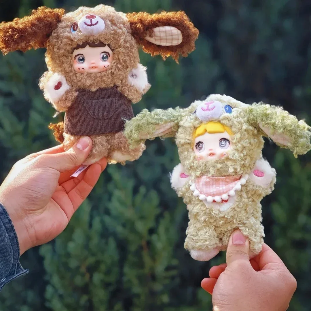 Фото Новый Nommi V5 Puppy Diary Blind Box Виниловая кукла Mystery Box Kawaii Плюшевая игрушка Милая кукла-собака Подвеска Фигурка Подарок для девочек Игрушки Подарок №3