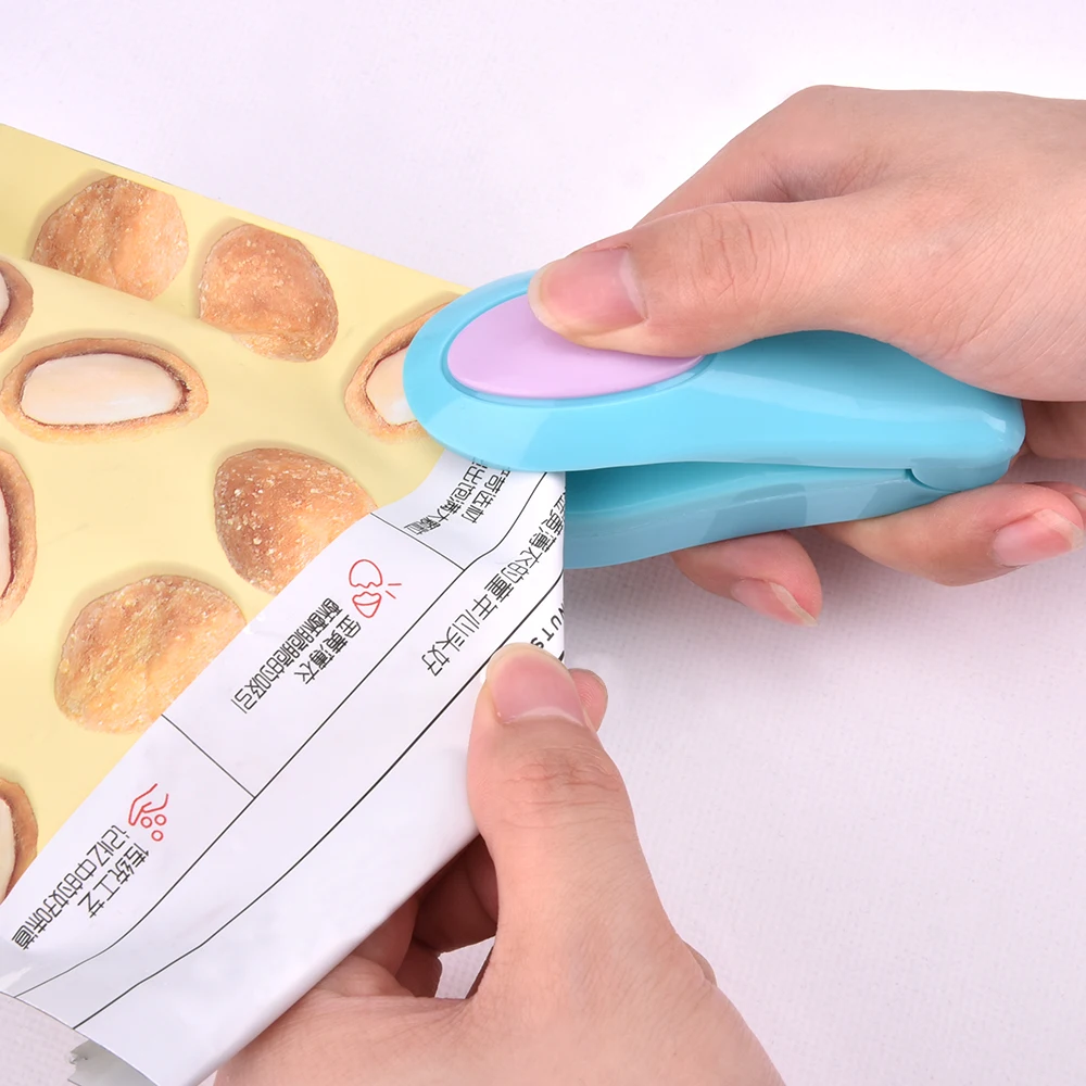 

Food Clip Heat Sealing Machine Sealer Home Snack Bag Sealer Kitchen Utensils Gadget Item Kitchen Accessories Tools Mini Portable