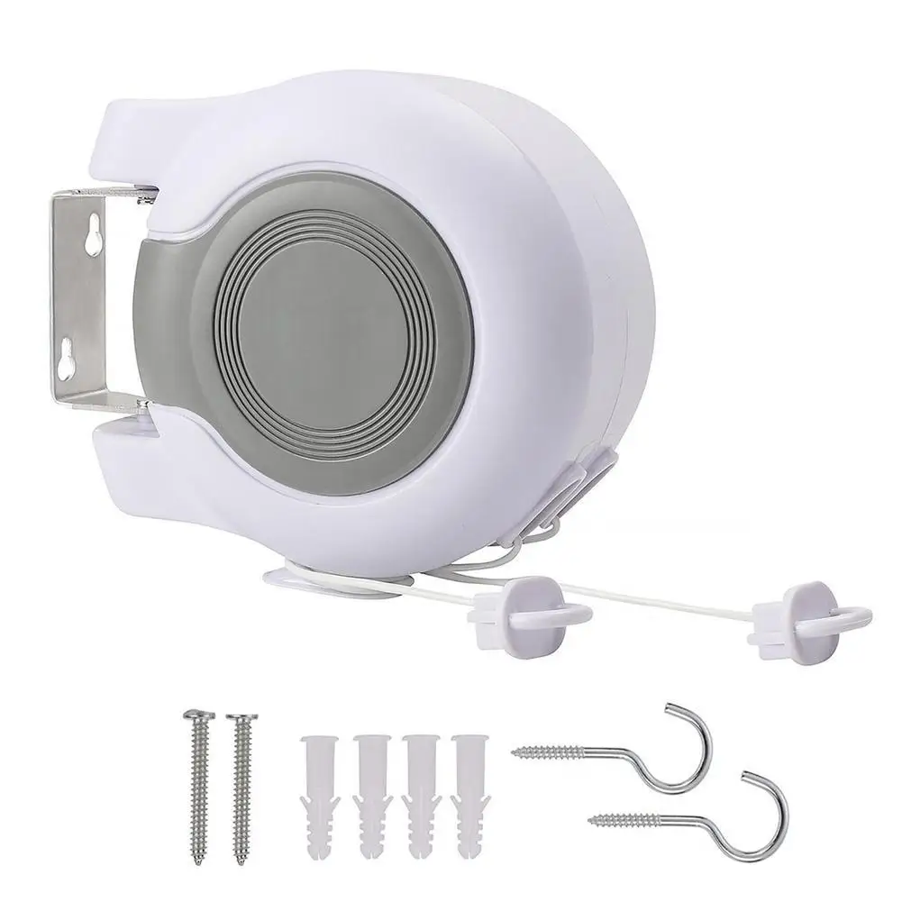 

26 м Выдвижная бельевая вешалка для дома и улицы, вешалка для стирки одежды, невидимая вешалка для сушки белья и балкона