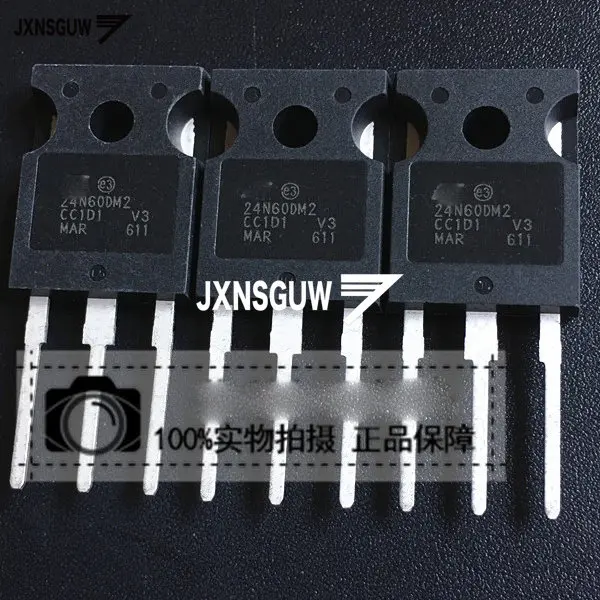 

10PCS 24N60DM2 TO-247 STW24N60DM2 Field Effect 650V 18A One-Stop Distribution BOM Integrated Circuit IC Electronic Components