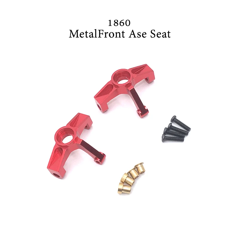 

WLtoys 104001-1860 Радиоуправляемый автомобиль 1/10 модернизированные металлические запасные части комплект переднее колесо сиденья передняя ось г...