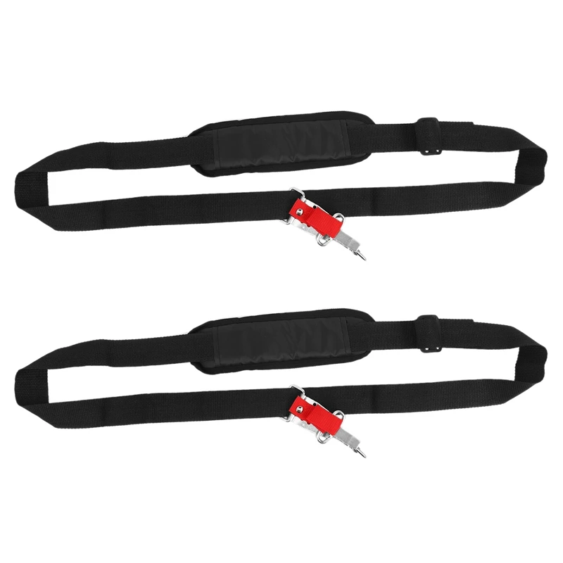 2X Universal Single Shoulder Padded Harness Strap For Brush Cutter Trimmer For Stihl