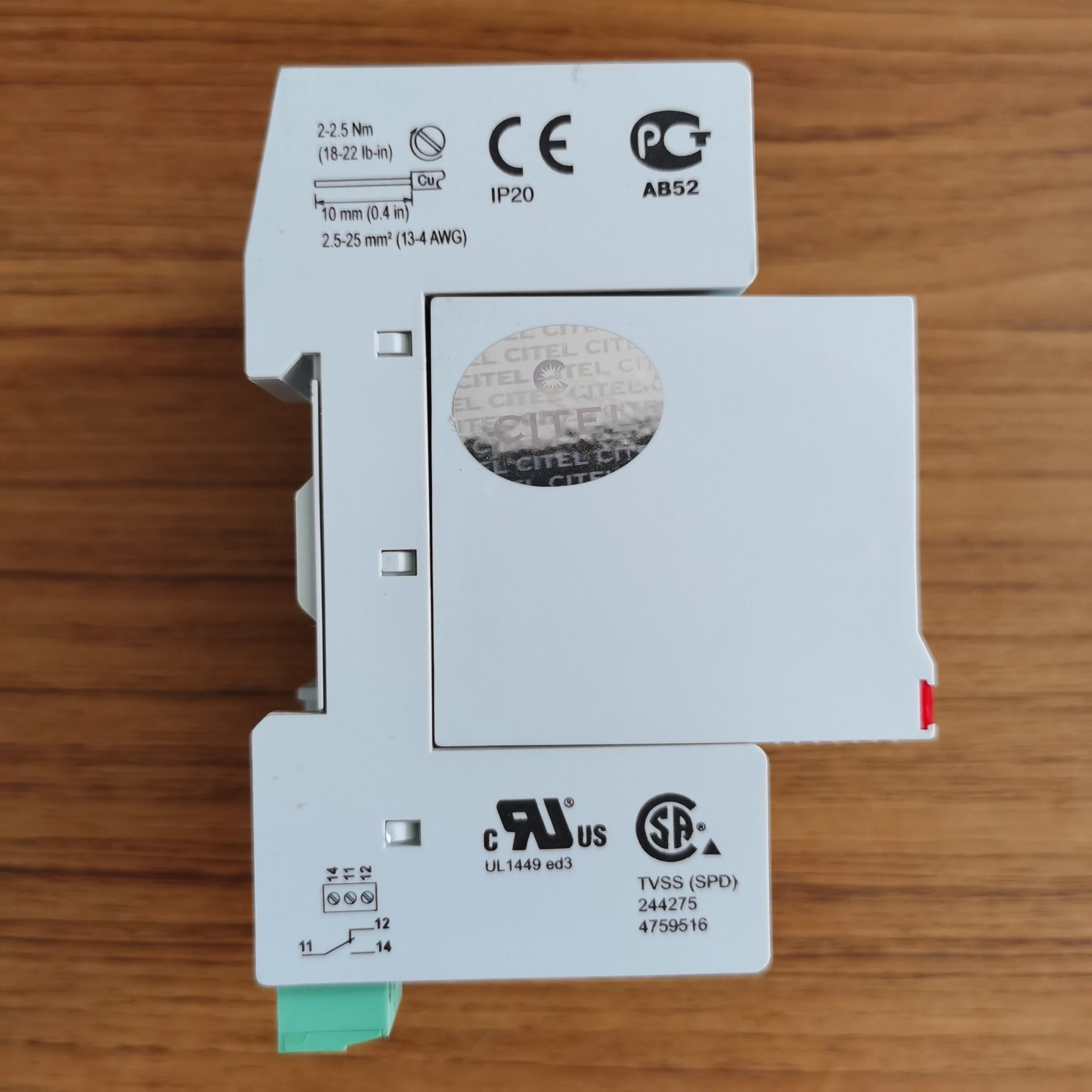 Франция CITEL цидальная вспышка защита DAC1-13VG-31-320 Защита от перенапряжения