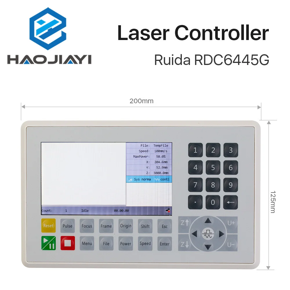 Панель лазерного контроллера CO2 для Ruida RDC6445G RDC6442S RDLC320-A CNC панель дисплея лазерной
