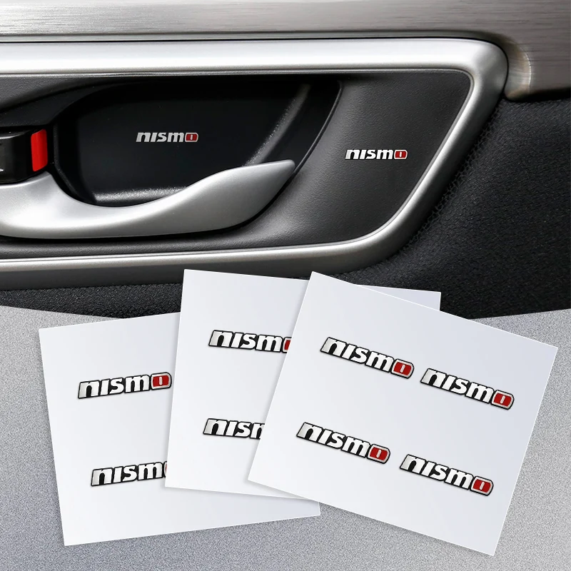 Автомобильная наклейка на руль Автомобильная случайная наклейка для Nissan Nismo Tiida Teana Juke Qashqai j10 j11 Sylphy Qijun Tuda автомобильные аксессуары