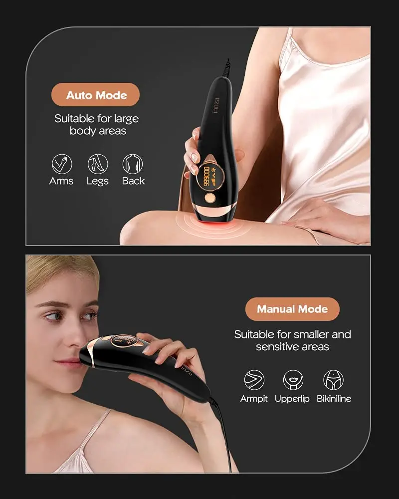 KIPOZI Innza T20 999000 IPL Эпилятор для лица и тела