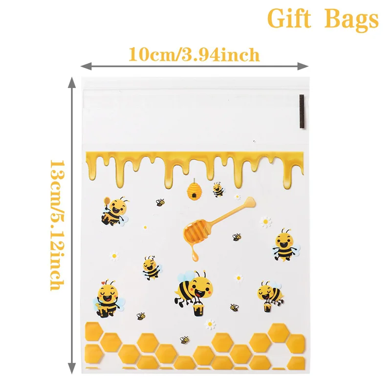 Самозапечатывающиеся пакеты в виде пчелы  staraise