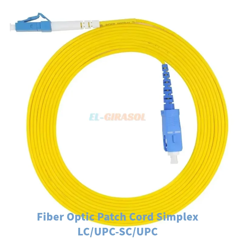 10 шт. оптоволоконный патч-корд Simplex LC/UPC-SC/UPC 1 м/2 м/3 м/5 м/10 м соединительный кабель 2 0