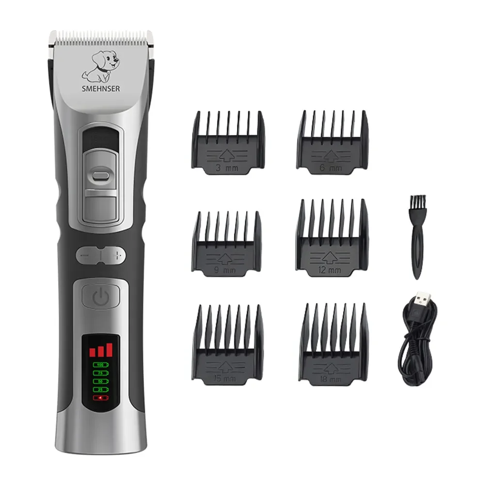 

2023NEW Dog Grooming Clipper Cordless Nail Hair Trimmer Pet Paw Shaver Cutter Tools Dog Haircut Paw Shaver Clipper