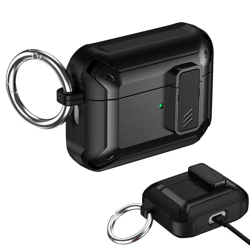 

Hard Protective Case Wireless Earphone Cover Earphone Protection Case Soft Skin Shockproof Case Cover Designed Pro 2 Earbuds