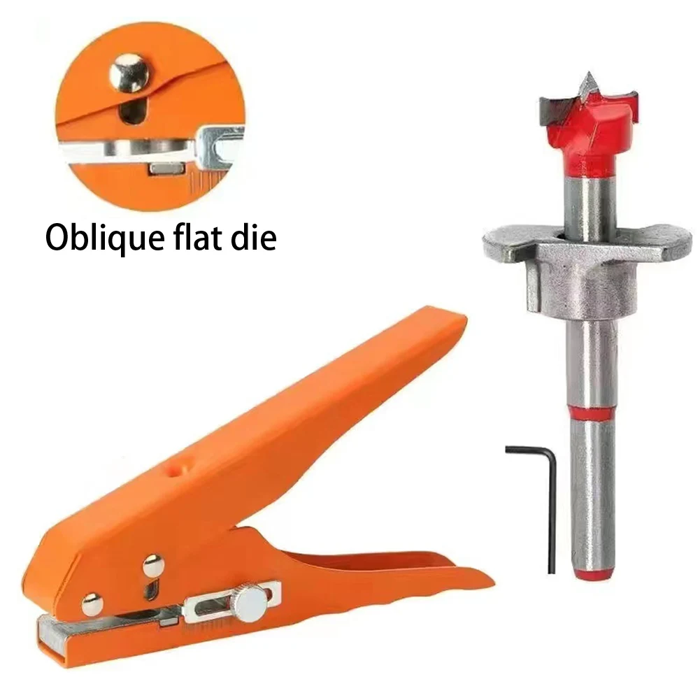 

Home Office Professional With Drill Bit Metal Screw Cover Scrapbook Heavy Duty Paper Card Craft Hand Tool School DIY Hole Punch