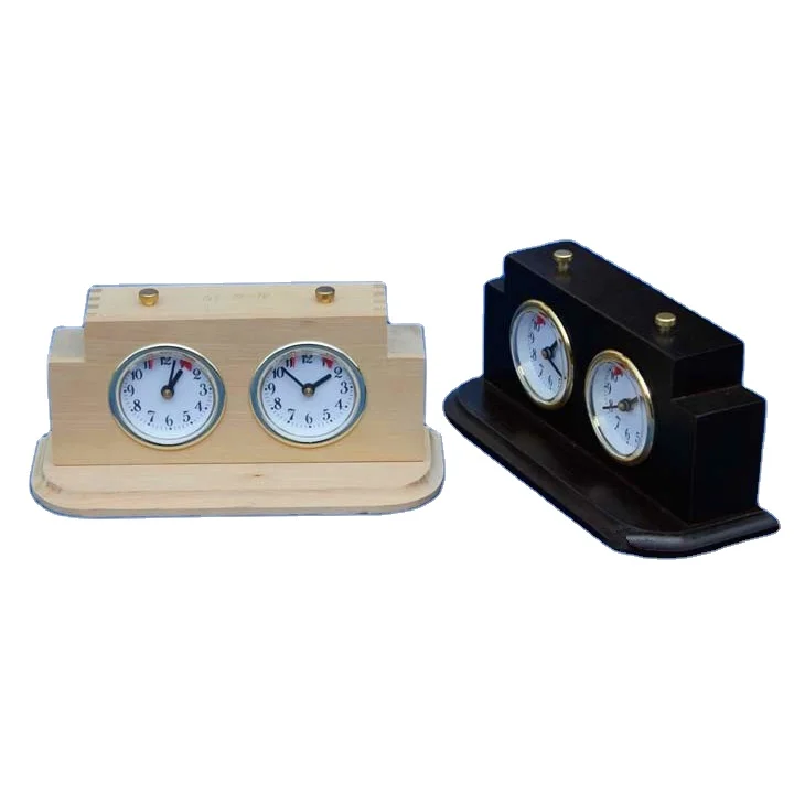 

GY-7C-21 Wooden Chess Game Clock Club Special Analog Chess Clock Portable Competition Game Analog Chess Clock