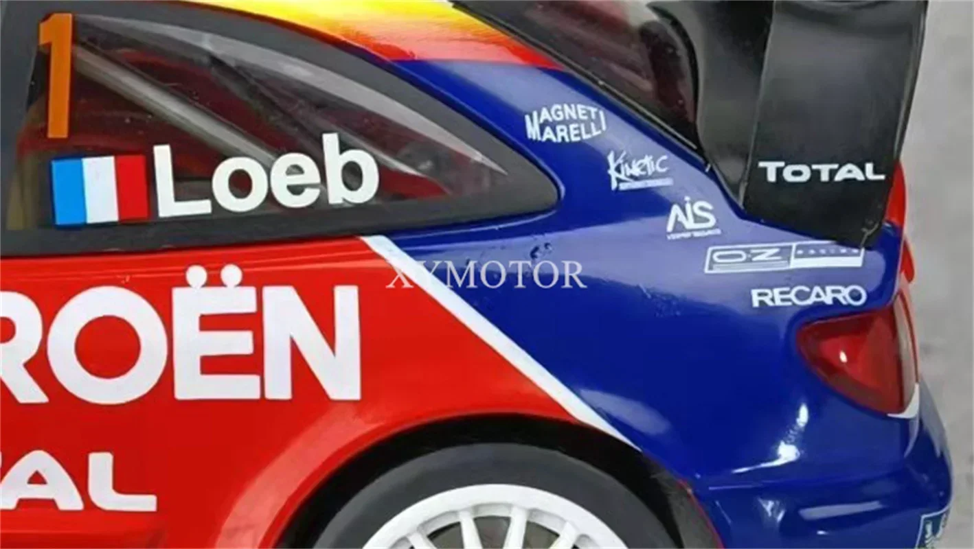 Sunstar 1/18 для Citroen Saina Xsara WRC раллийный автомобиль № 1 Loeb 14 16 литая модель автомобиля