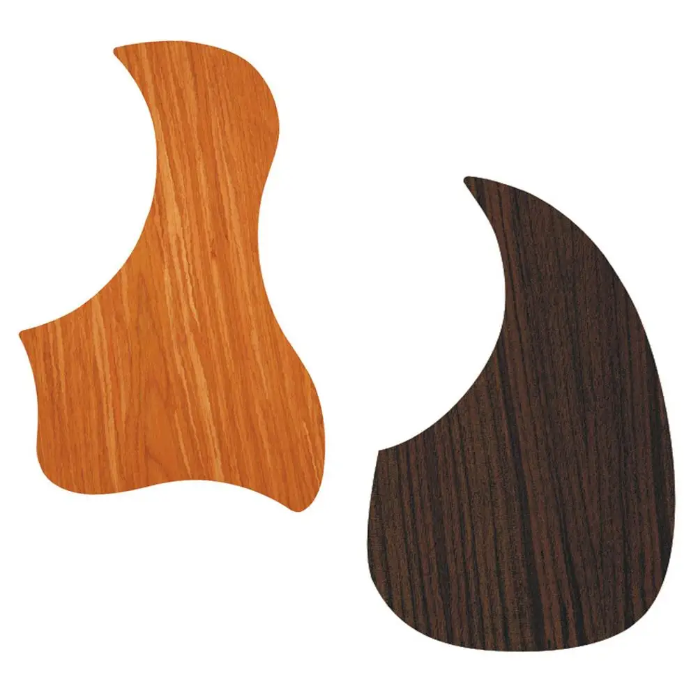 

1pc Acoustic Guitar Pickguard Anti-scratch Guard Plate Wood Grain Self Adhesive Pick Guard Protective Pads Sticker Accessories