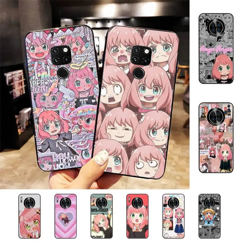 

Spy×Family Superpower Cartoon Girl Anya Phone Case For Huawei Nova 3I 3E mate 20lite 20Pro 10lite Luxury funda case