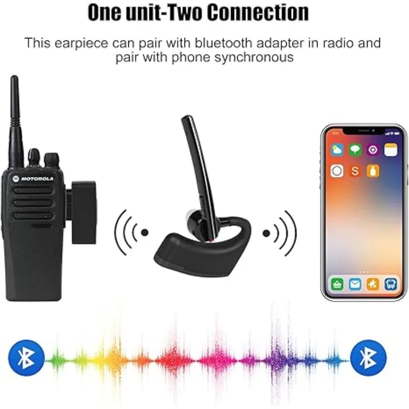 Беспроводная Bluetooth-гарнитура для рации Motorola EP450 GP88 CP88 P080 CT250 PRO2150