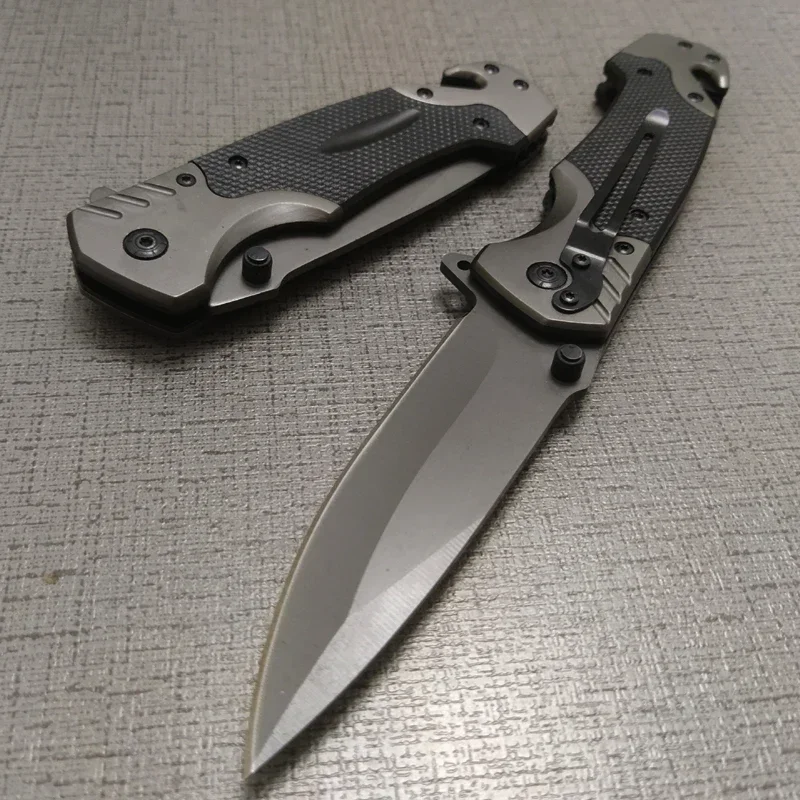 Складной нож из дамасской стали 440C + VG10 карманный складной Клинок с ручкой для