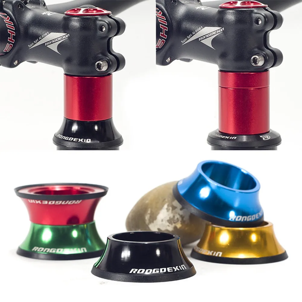 

Bike Bicycle Headset Stem Top Bowl Sealed Cap Cover MTB Road Bike Fork Tube Headset Cap Cycling Bike Accessories