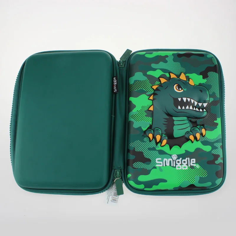 Чехол-карандаш Smiggle для мальчиков милый властный динозавр 3d Eva футляры ручек