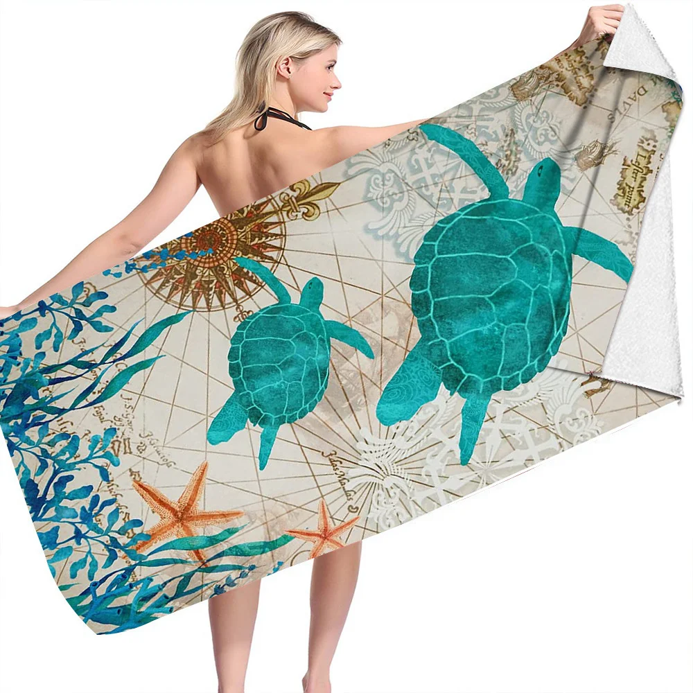 Microfiber Swimming Towel Square Soft Breathable And Lightweight Pool Towel