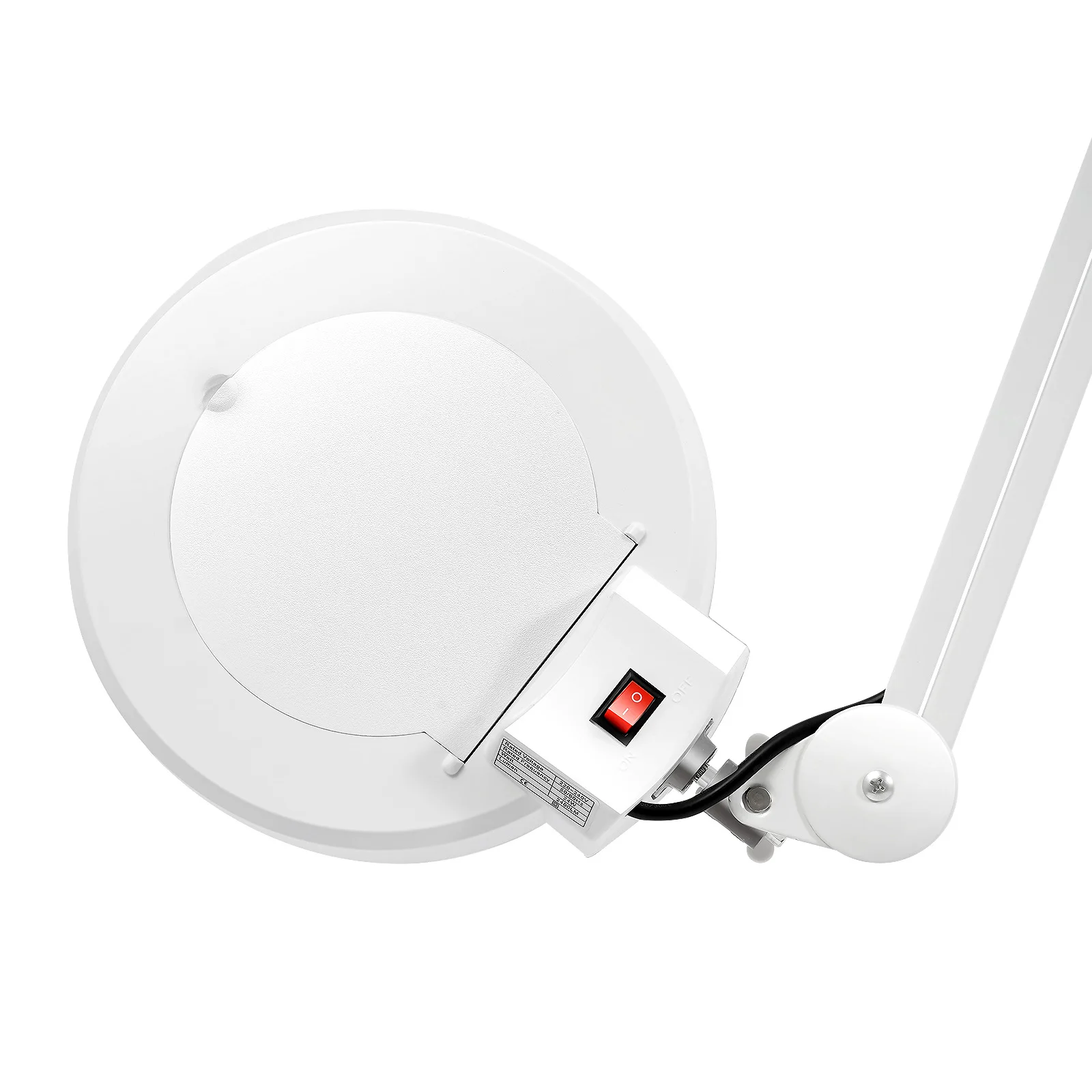 5-кратная лупа с подсветкой 360 ° Светодиодная увеличительная лампа напольная