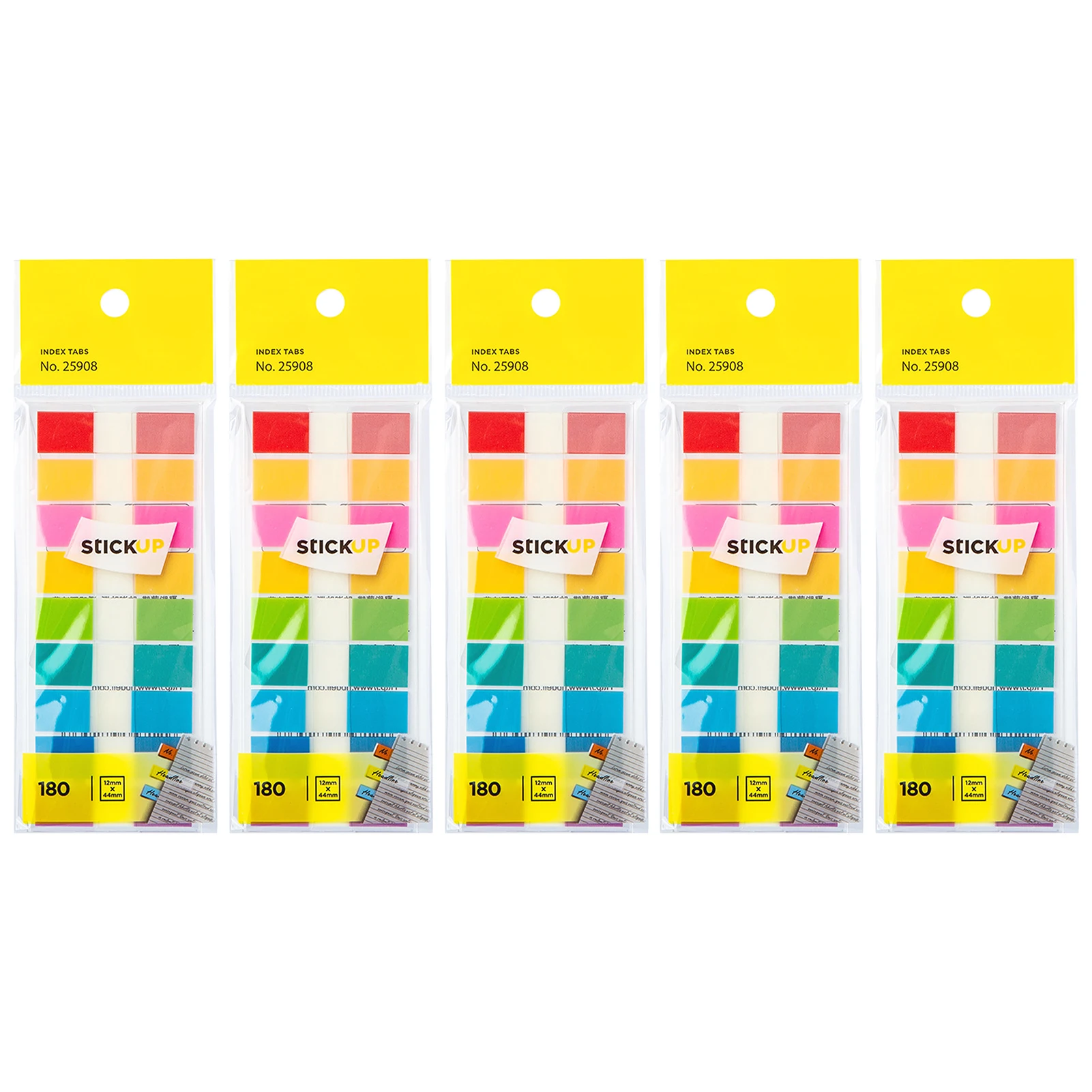 

900pcs For Bookmarks Self Adhesive Studying Transparent PET Multicoloured Sticky Note Index Flag Office Teachers Highlighter