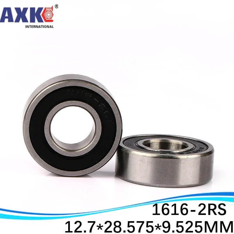 

10 шт., подшипники 1616 1616RS 1616-2RS 1/2 дюйма x1 1/8 дюйма x3/8 дюймов 12,7*28,575*9,525 мм