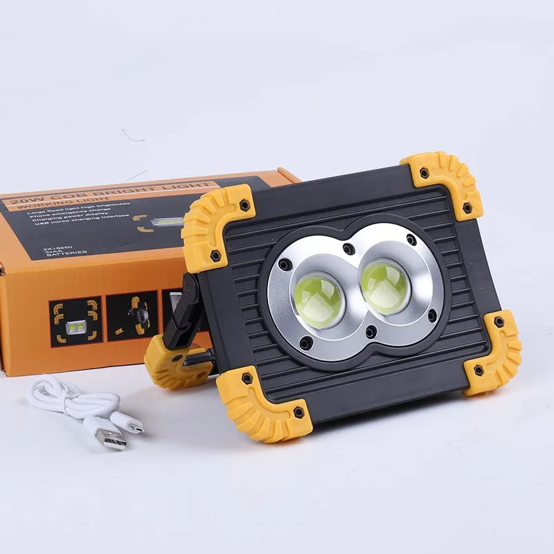 

Waterproof COB LED Flashlight 180 Degrees Rotate Car Repairing Working Light Torch USB Charging Lanterna Lamp for Camping