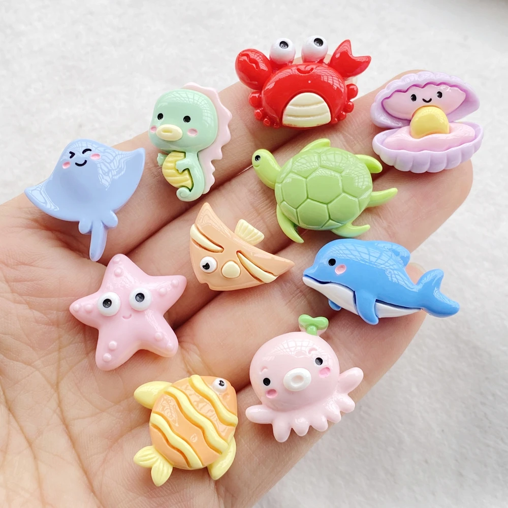 

Набор из 10 полимерных кабошонов TSXJY