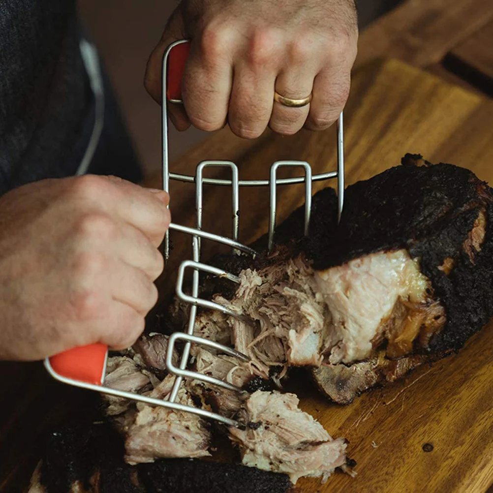 

Pork Pullers Meat Claws Stainless Steel Chicken Shredder Bbq Barbecue Shredding Camping Accessories Tent Campers Metal Paw