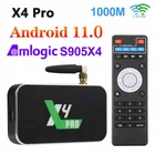 ТВ-приставка UGOOS X4 PRO CUBE X4 PLUS X3 PRO Android 11 TV Amlogic S905X4 DDR4 4 ГБ 32 ГБ 2,4G 5G WiFi 1000M LAN BT 4K HD ТВ-приставка
