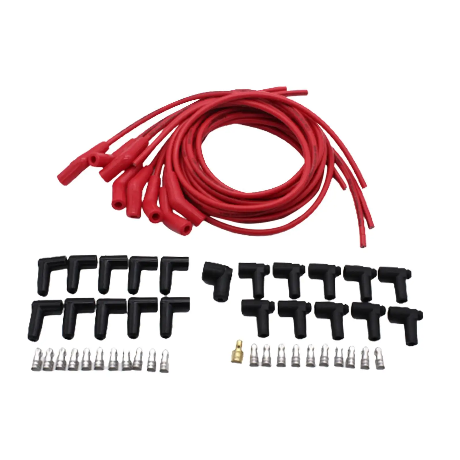 

Spark Plug Wire Set Durable Spare Parts Car Accessories 8.5mm for Chevy