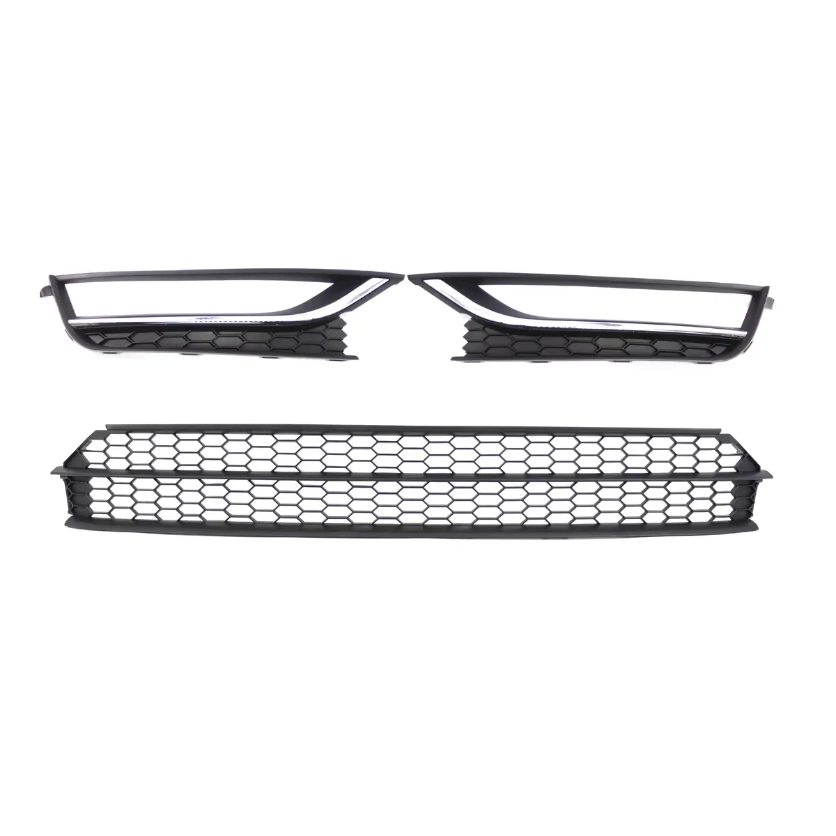 

Модель автомобиля США, передний бампер, нижняя противотуманная фара, вентиляционная решетка, чехол, подходит для VW Passat 2012 2013 2014 2015, ABS, черный 561853667