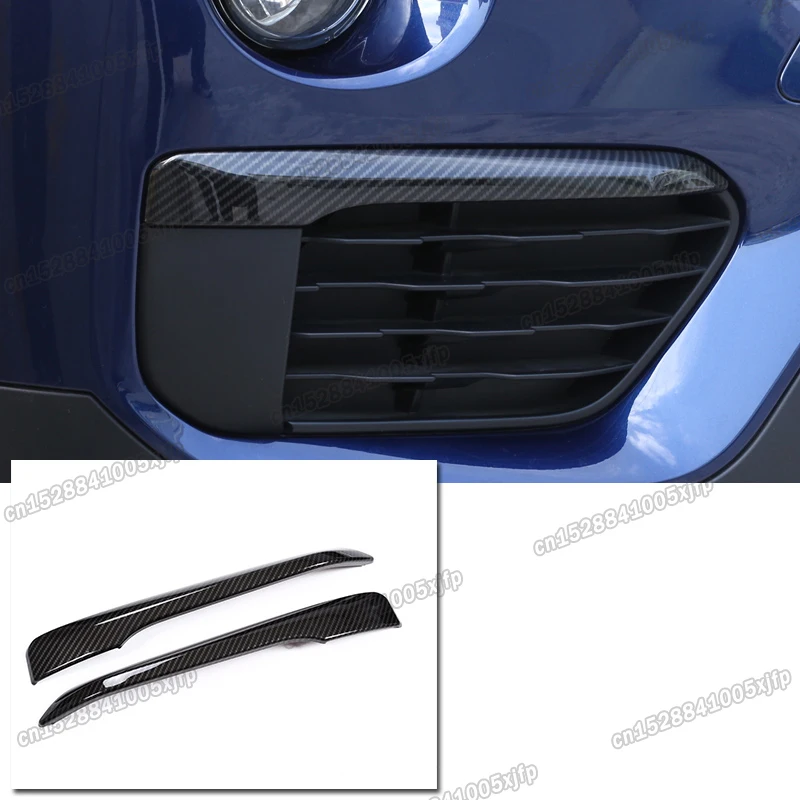 

Автомобильные передние противотуманные фары из углеродного волокна, противотуманные фары, кольцевая рама, планки, хромированные фары для ...