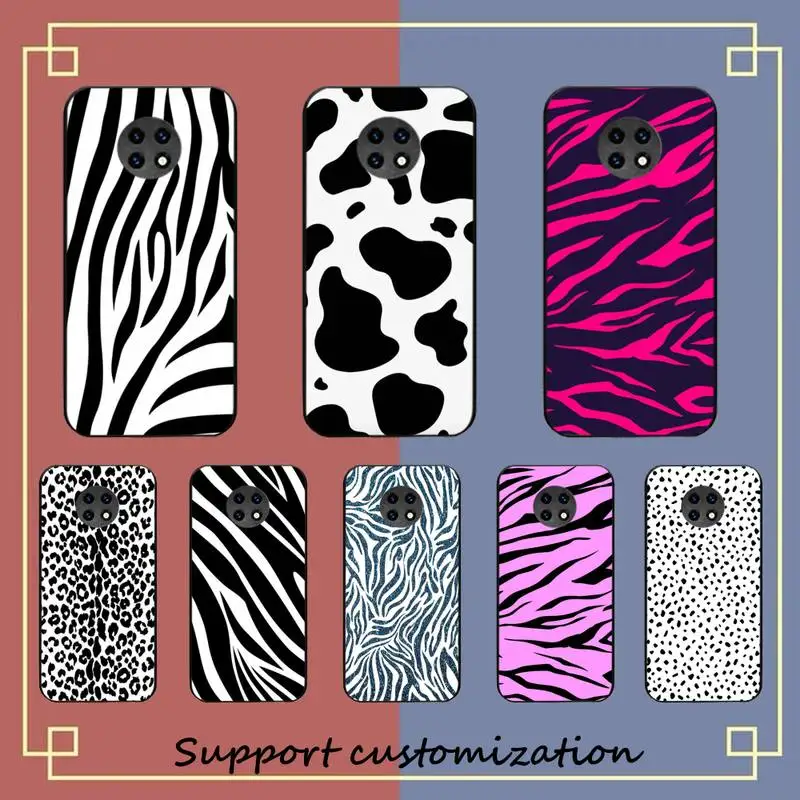 

Milk Cow Zebra Strip Phone Case for Redmi Note 8 7 9 4 6 pro max T X 5A 3 10 lite pro