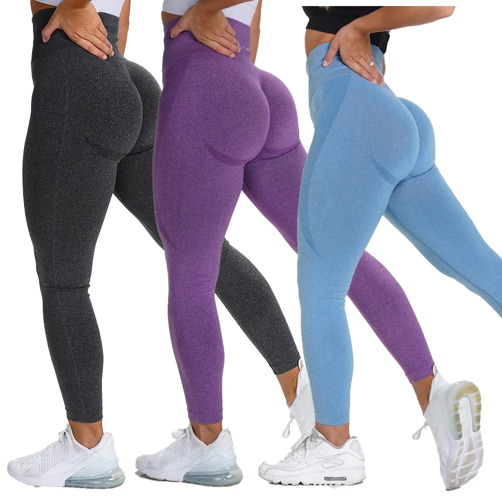 

New Forest Green Gym Workout Sports Seamless Leggings for Women